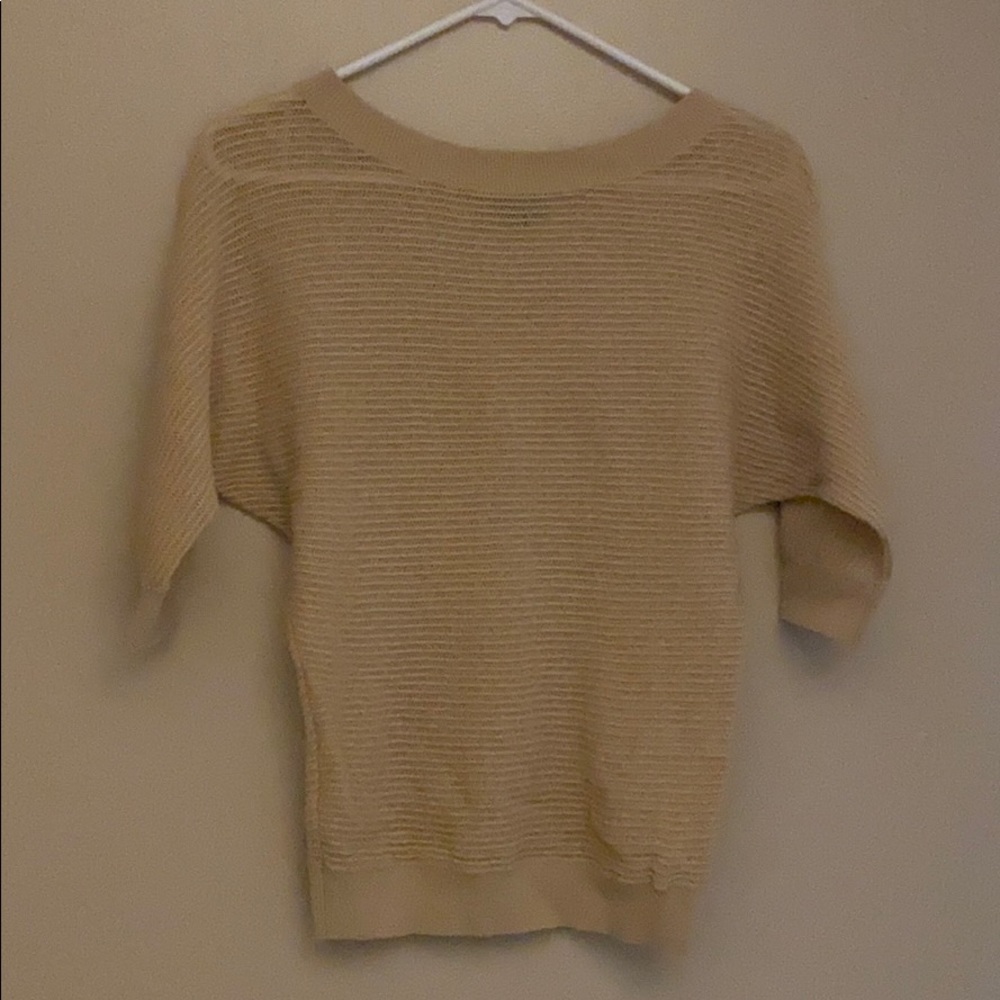 Beige Dolman Sweater